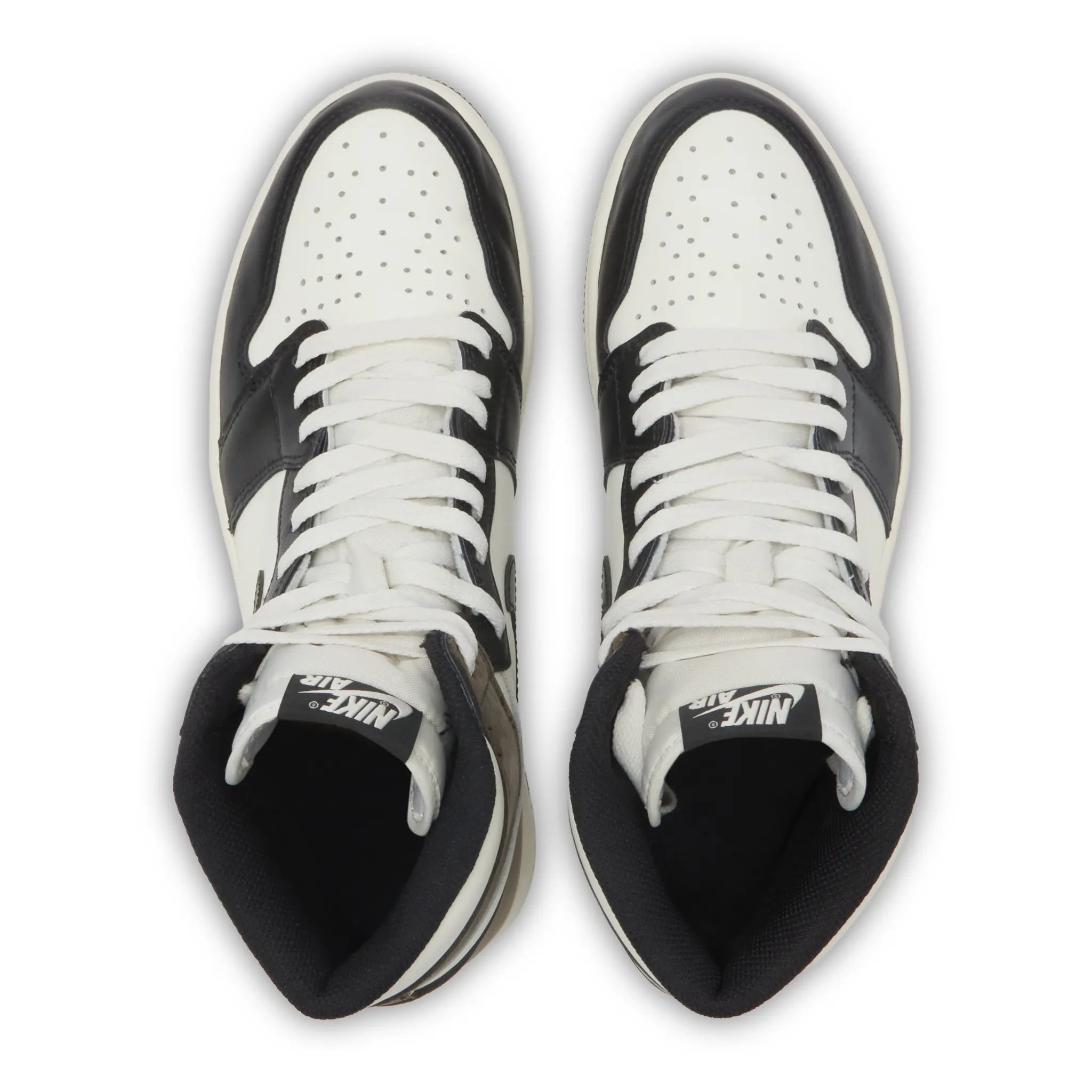 Upper View of Preloved - Air Jordan 1 High Mocha 555088-105